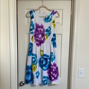Calvin Klein sz 10 tie-dye style dress